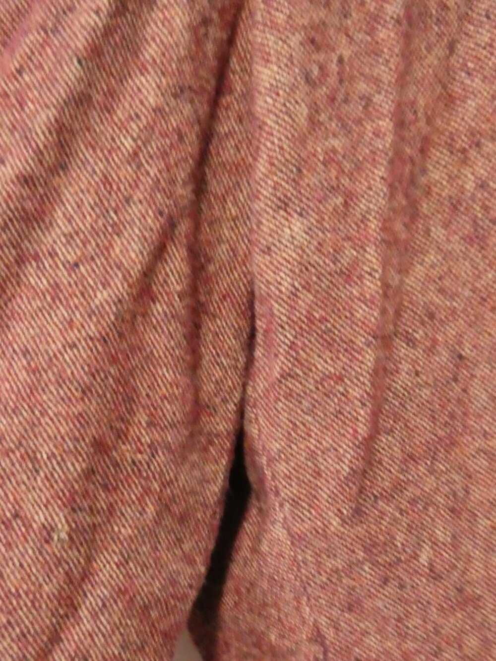 SLOAN Lined Pants Textured Tweed Burgundy - size 16 - Picture 6 of 14